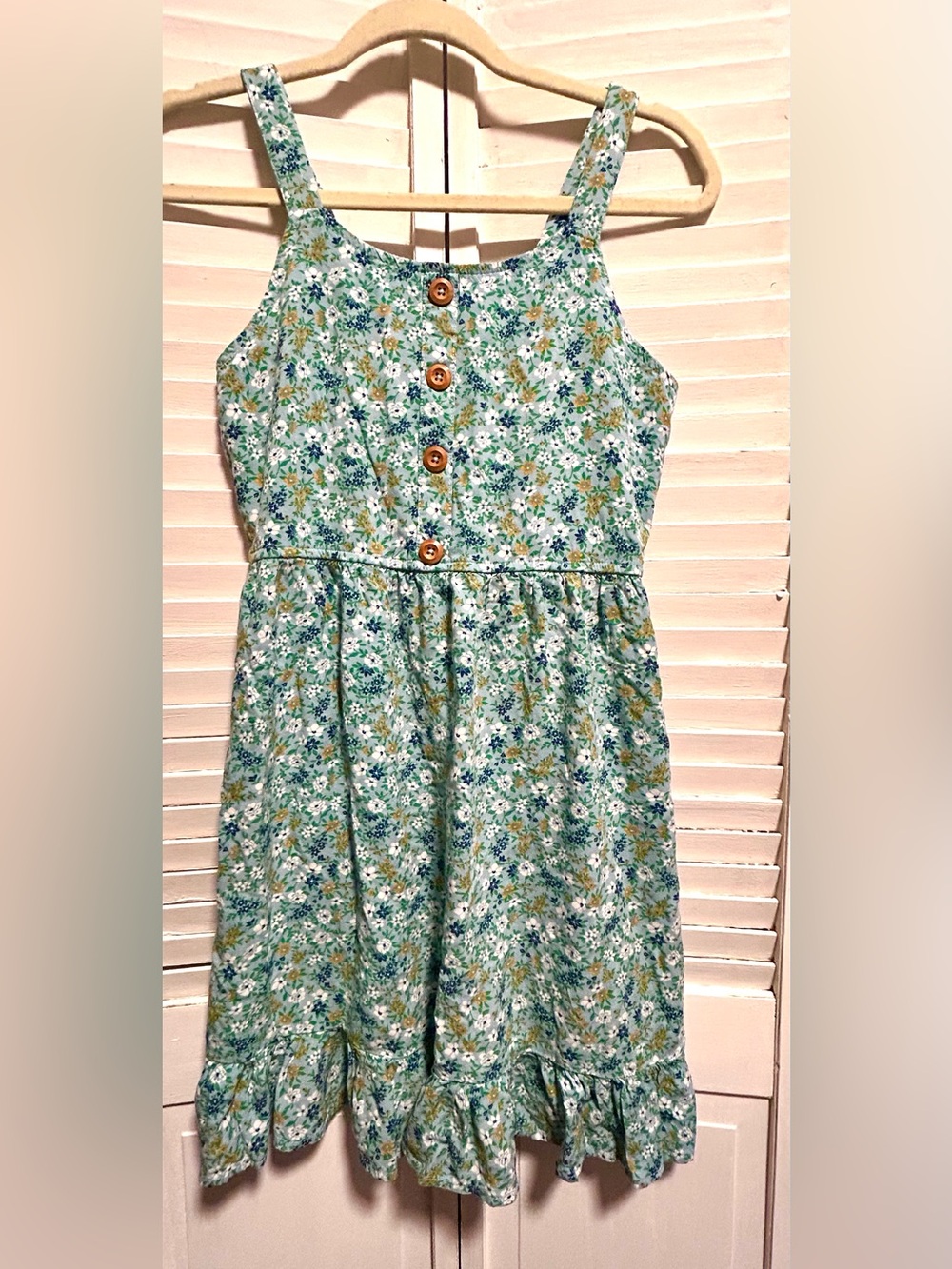 Girls Zunie floral dress size large 14 16 prairie western